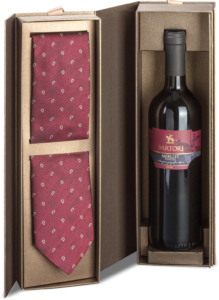 kutija za vino sa kravatom 877